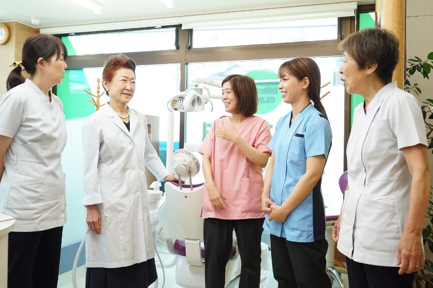 歯から全身の健康を守る仲間を募集しています